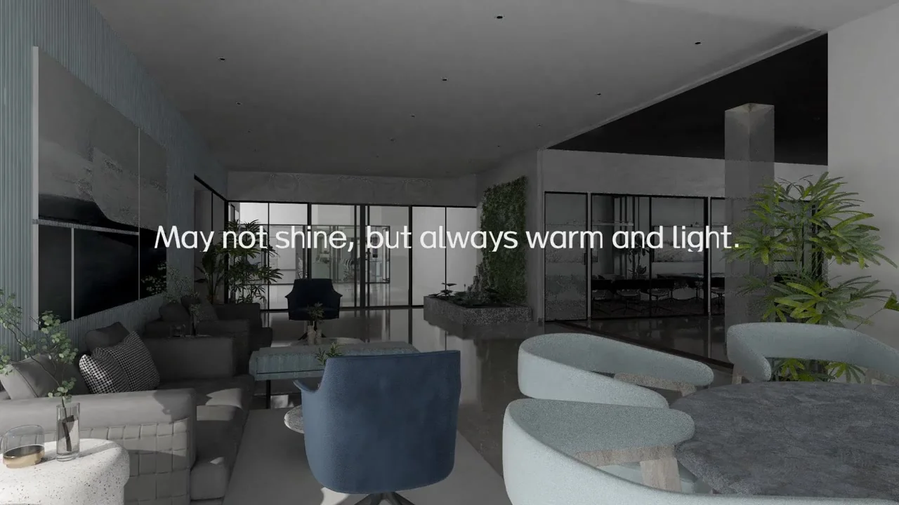 State Life Building 09 sixth floor: Lighting study. Concept animation.