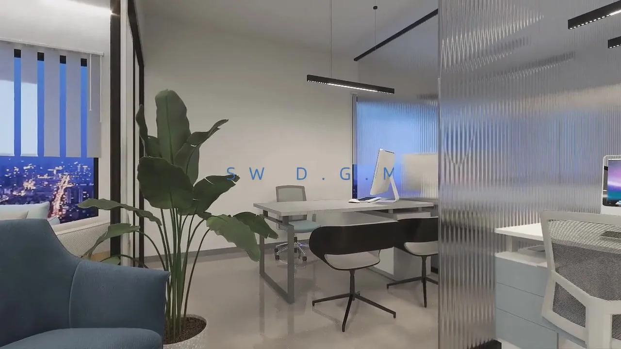 State Life Building 09 sixth floor: Continuous walkthrough. Concept animation.