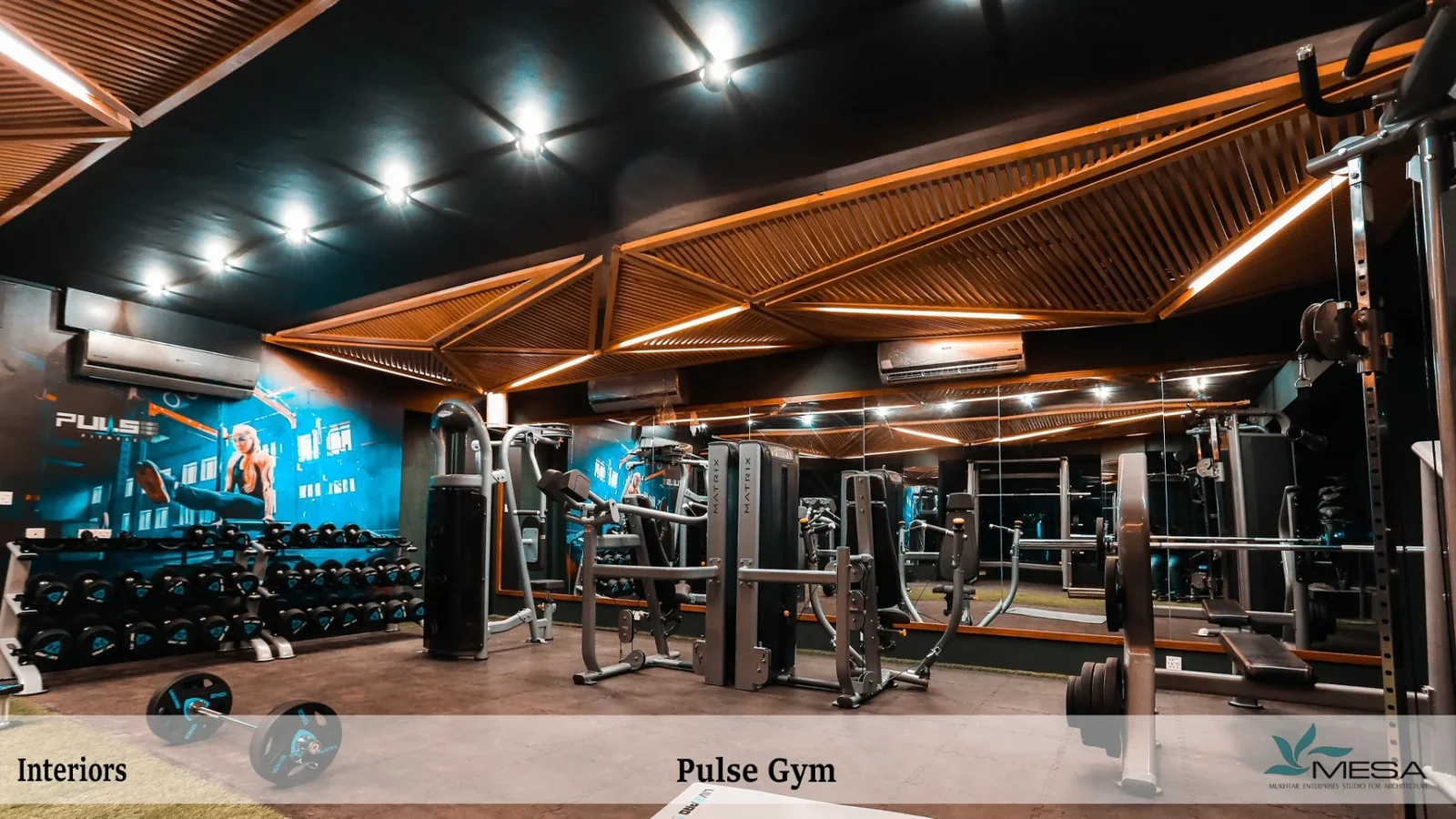 Pulse Gym: Pulse Gym, interior photography — view 1. Interior photography.